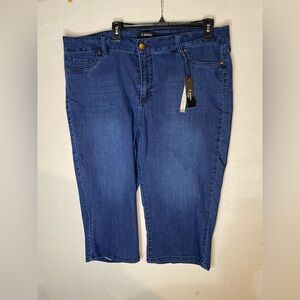 d. jeans Indigo Denim Capris
